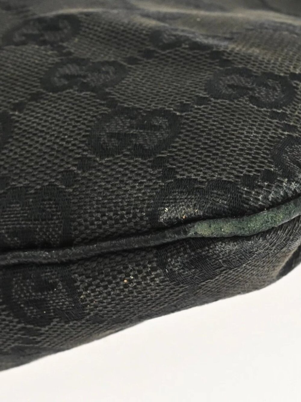 Gucci Black Canvas GG Shoulder bag - Picture 4 of 14